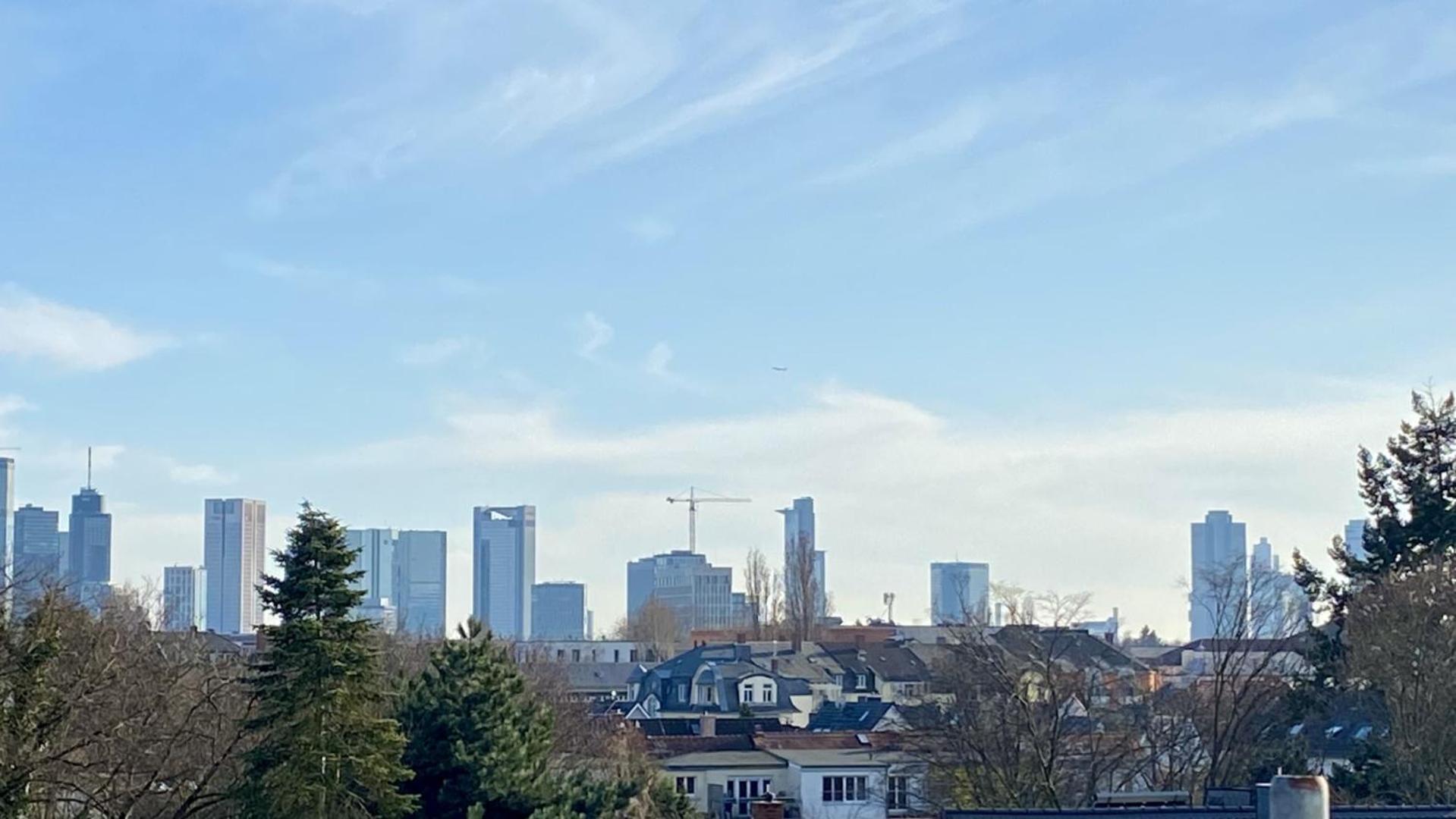 Schoenes Erwachen Im Frankfurter Penthouse Франкфурт-на-Майні Екстер'єр фото